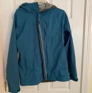 Women's Medium Outdoor Research rain jacket